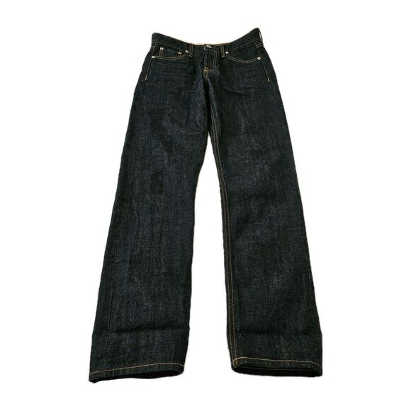 Rag & Bone Jeans Womens 26 Blue Maya High-Rise Slim Grunge Resin Button Fly - Picture 1 of 11